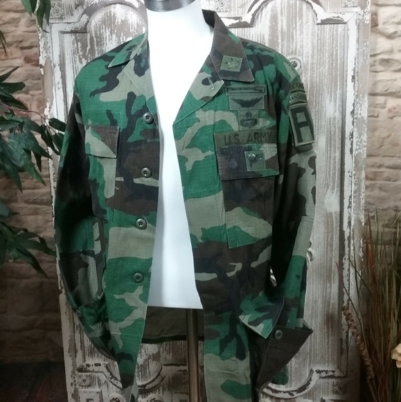 Genuine Military Issue Other - U.S. Army Field Jacket Woodland Camouflage Coat